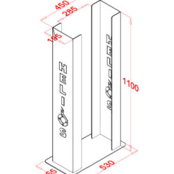 Portalegna a incastro