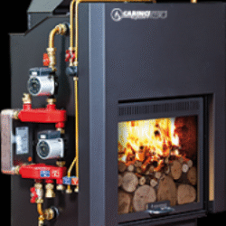 termocamino carinci a doppio circuito