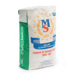 Farina di grano tenero 00 – Sacco Verde 25 Kg