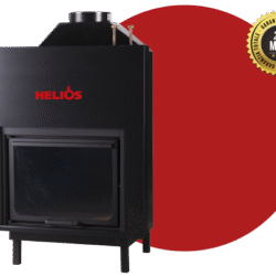 Termocamino a legna Helios Ecoflame