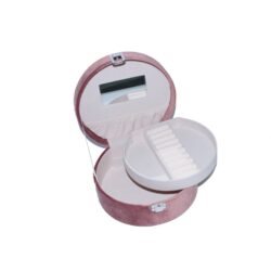 Portagioie tondo in velluto