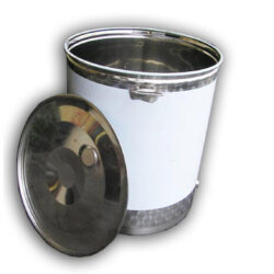 Bollitore 120 Litri con Maniche Acciaio Inox AISI 316