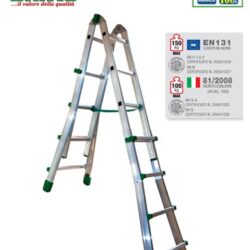 Scala Telescopica Multiposizione 4,30 Metri