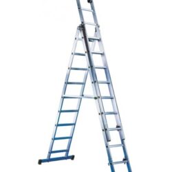 Scala Trasformabile In Alluminio 9,24 Metri A Tre Rampe