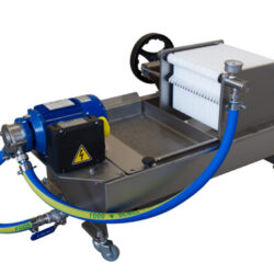 Vasca Ricevimento Olio Con Filtro Per Frantoio Oliomio