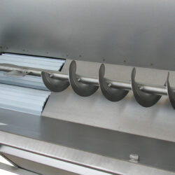 Diraspatrice A Motore Con Coclea Inox