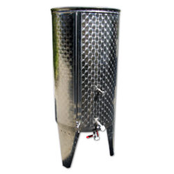 Serbatoio Acciaio Inox 330 Litri Completo