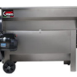 Diraspatrice Vasca Pompa 30 Quintali Apribile Inox