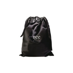 Satin Bag Black Nee