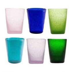 Bicchiere acqua in vetro soffiato Effie 6 pz