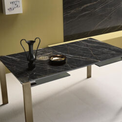 Tavolo Alto Livingstone Ceramic Tonelli Design