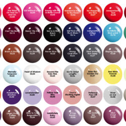 gel infinity shine golden nails