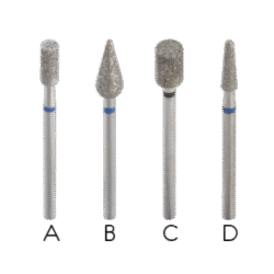 punta diamantata by golden nails