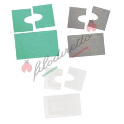 Linea Oro Tappeto Bagno Set 3 Pezzi Torino Greca