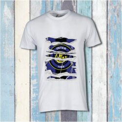 T-shirt da uomo girocollo manica corta, 100% Cotone. Scegli Taglia & Colori Disponibili Bianco