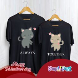 T-shirt da uomo & donna girocollo Gattini