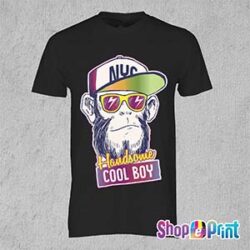 T-shirt da uomo girocollo manica cort COOL BOY