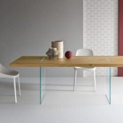 Tavolo Alto TAVOLANTE AGED OAK Tonelli Design