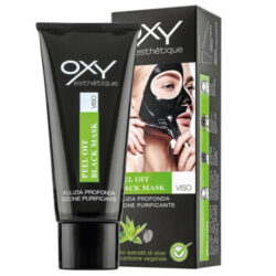 Maschera viso nera purificante Oxy