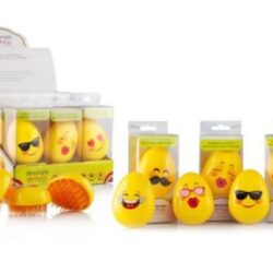 Spazzole sciogli nodo con smile detangler emoji