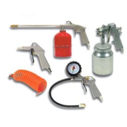 Kit Accessori Pneumatici 5 Pezzi Compressori – Abac