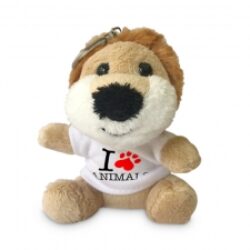 Portachiavi Peluche “Leone” Personalizzato