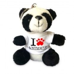 Portachiavi Peluche “Panda” Personalizzato