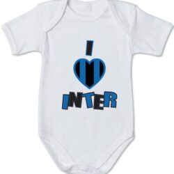 Body Bodino Neonato “I Love Inter”
