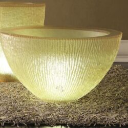 VASO in resina bianco