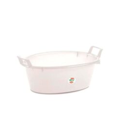 Bacinella Polietilene Ovale Neutro L 12 Stefanplast