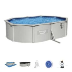 piscina in metallo fuori terra bestway hydrium ovale