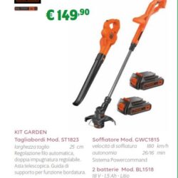 Tagliabordi Mod. ST1823 Soffiatore Mod. GWC1815