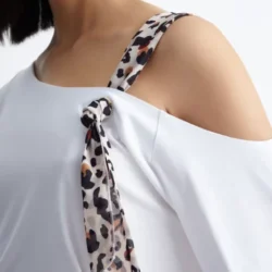 T-shirt bianca donna Liu Jo