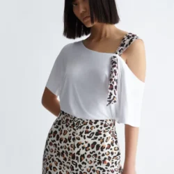 T-shirt bianca donna Liu Jo