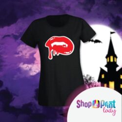 T-Shirt Donna ” Denti ” Halloween