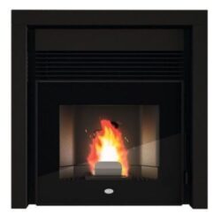 inserto a pellet 11,0 kw eva calor modello andrea canaliz