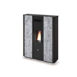 stufa pellet stretta canalizzabile eva calor mod. carol