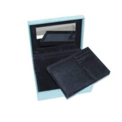 Portagioie rettangolare in velluto