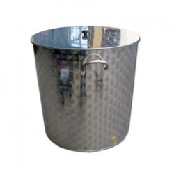 Bollitore 150 litri Inox AISI 304 con Manici