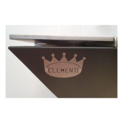 barbecue a legna clementi modello colorado in acciaio