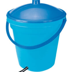 serbatoio in plastica con manico + coperchio