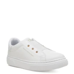 Sneakers Bambina in pelle liscia Tommy Hilfiger