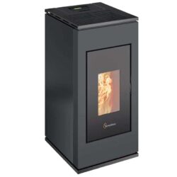 stufa a pellet termovana modello sofia 9.0kw up