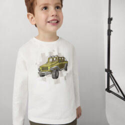 Maglietta Bambino Panna Mayoral