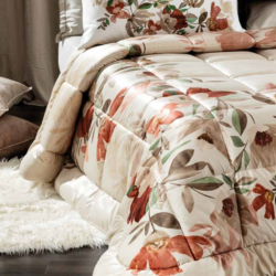 Riviera Trapunta Matrimoniale Velluto Stampa Digitale