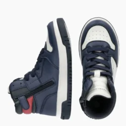 Scarpe alte Bambino Blu Bianco Rosso Tommy Hilfiger