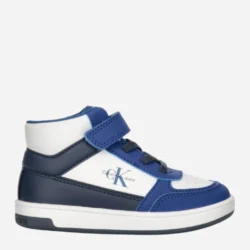 Sneaker Bambino High top laceup/velcro Jeans Calvin Klein
