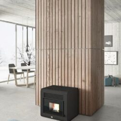 stufa pellet eva calor modello hermes 7,5 kw