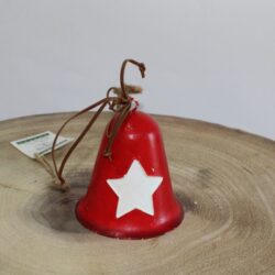 Campana con Stella Natale Tono Su Tono