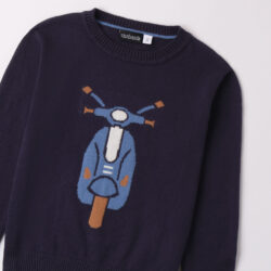 Maglioncino Bambino Blu Sarabanda